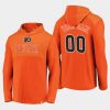 flyers custom orange iconic marbled clutch pullover hoodie