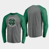 flyers gray st. patricks day celtic long sleeve raglan t shirt