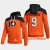 flyers ivan provorov orange 2022 23stylish aeroready pullover hoodie