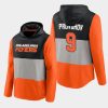 flyers ivan provorov orange prep colorblock hoodie