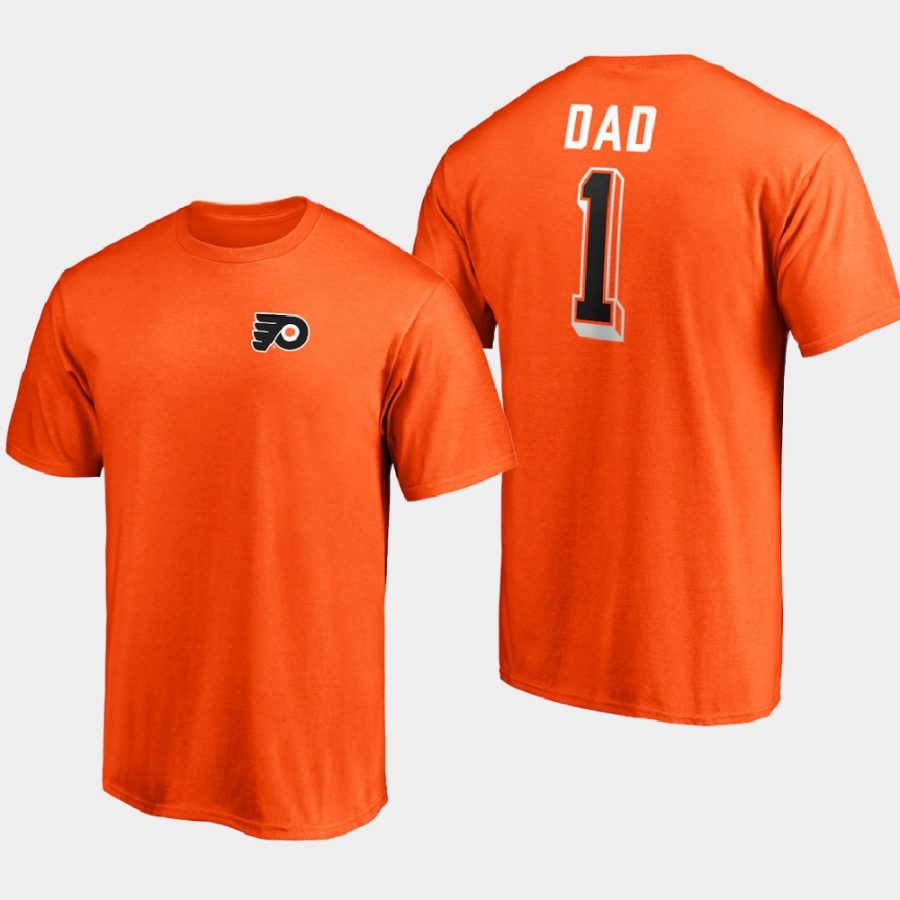 flyers orange 2021 fathers day t shirt