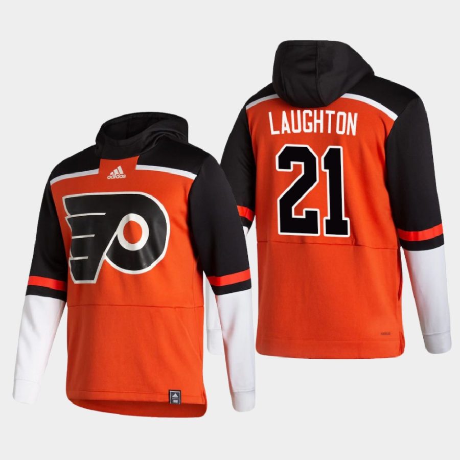 flyers scott laughton orange 2021 reverse retro authentic pullover hoodie