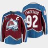 gabriel landeskog avalanche burgundy 2019 25th anniversary home jersey