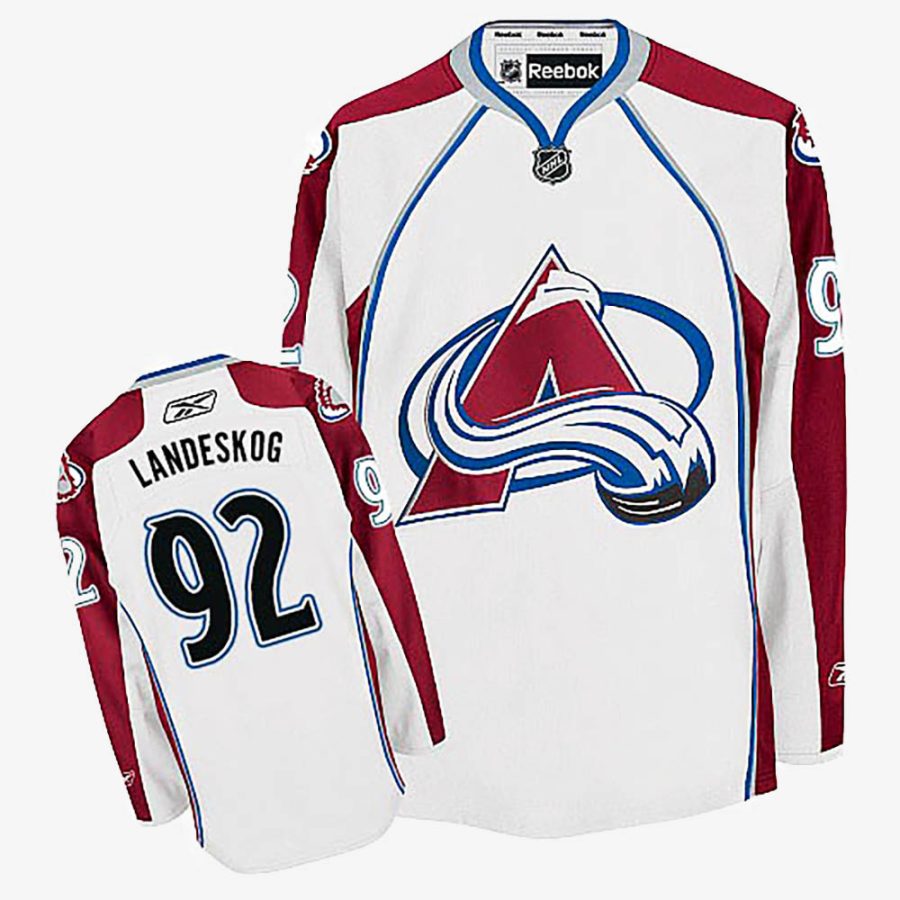 gabriel landeskog white youth jersey