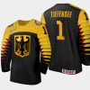 germany arno tiefensee 2021 iihf world junior championship home jersey black