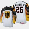 germany enrico henriquez morales 2021 iihf world junior championship away jersey white