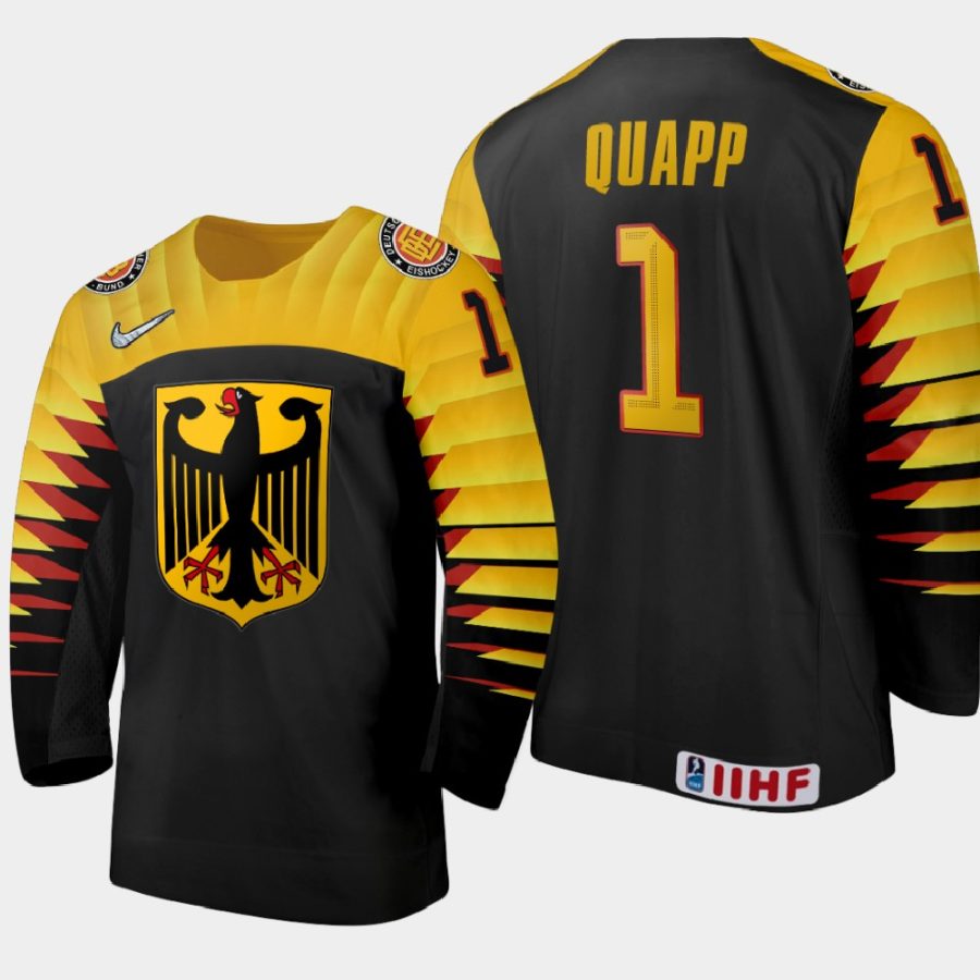 germany nikita quapp 2021 iihf u18 world championship away jersey black