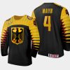 germany sandro mayr 2021 iihf u18 world championship away jersey black