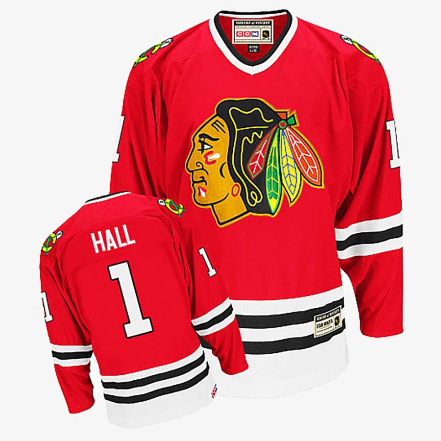 glenn hall red throwback jersey