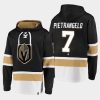 golden knights alex pietrangelo black dasher player lace up hoodie