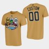 golden knights custom gold 2021 lake tahoe outdoor games mascot cartoon t shirt