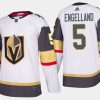 golden knights deryk engelland road authentic player jersey