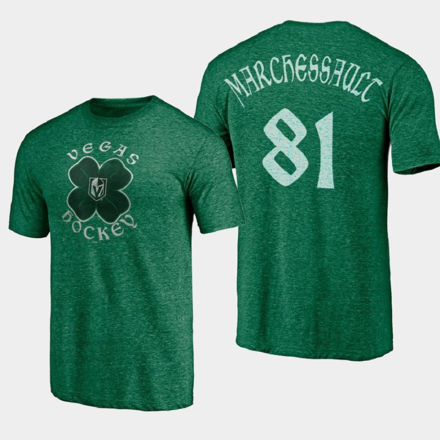 golden knights jonathan marchessault kelly green st. patricks day celtic t shirt