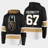 golden knights max pacioretty black dasher player lace up hoodie