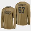 golden knights max pacioretty gold 2020 21 alternate logo perf training long sleeve authentic pro t shirt