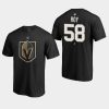 golden knights nicolas roy black authentic stack t shirt