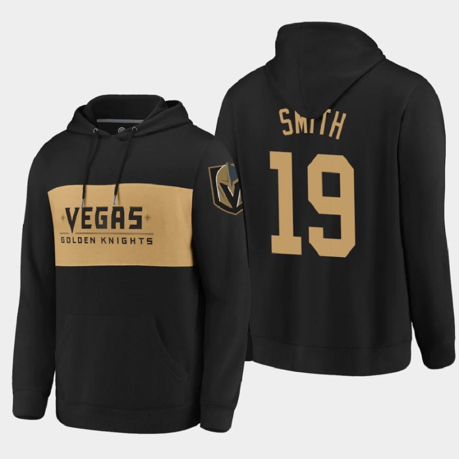 golden knights reilly smith black classics faux cashmere pullover hoodie