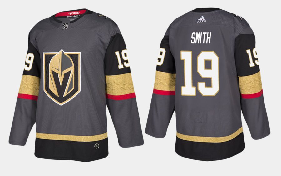 golden knights reilly smith home black jersey