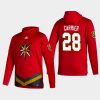 golden knights william carrier red 2021 reverse retro authentic pullover hoodie