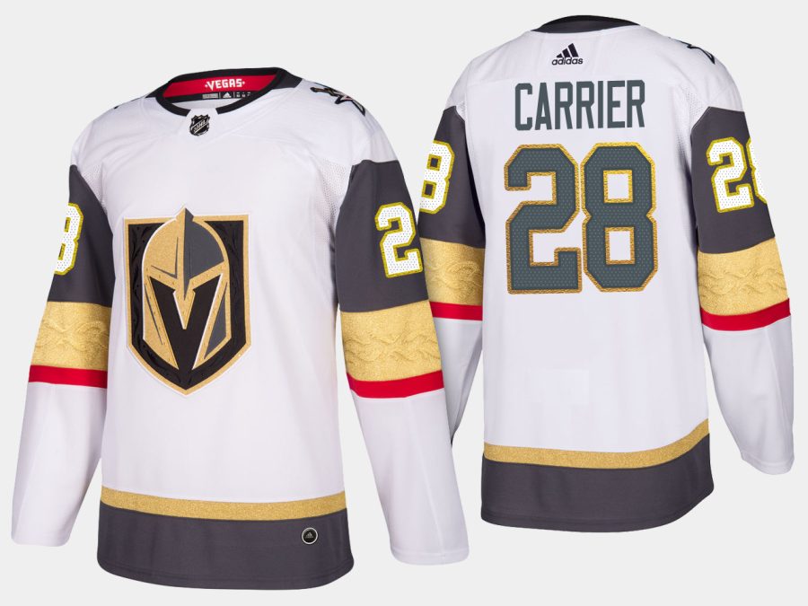 golden knights william carrier road authentic player jersey