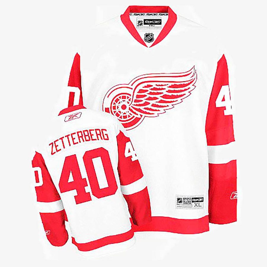 henrik zetterberg white away jersey