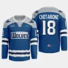 hudson chitaroni sudbury wolves blue futuristic alternate ohl replica jersey