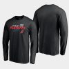 hurricanes black 2021 stanley cup playoffs turnover long sleeve t shirt