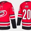 hurricanes sebastian aho home red jersey