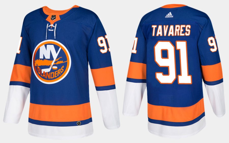 islanders john tavares home blue jersey