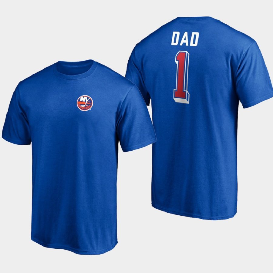 islanders royal 2021 fathers day t shirt