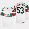 italy hockey alex trivellato 2022 iihf world championship home jersey white