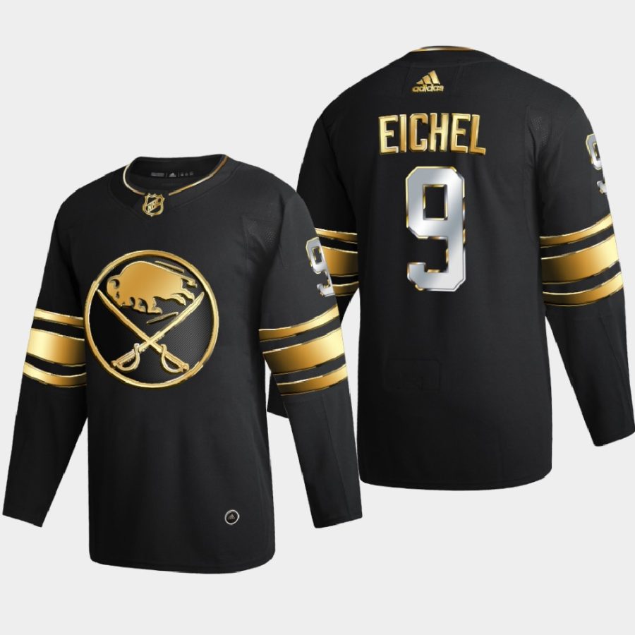 jack eichel sabres black authentic golden limited edition jersey