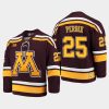 jack perbix minnesota golden gophers maroon 2021 b1g tournament championship replica jersey