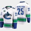 jacob markstrom canucks white 50th anniversary away jersey