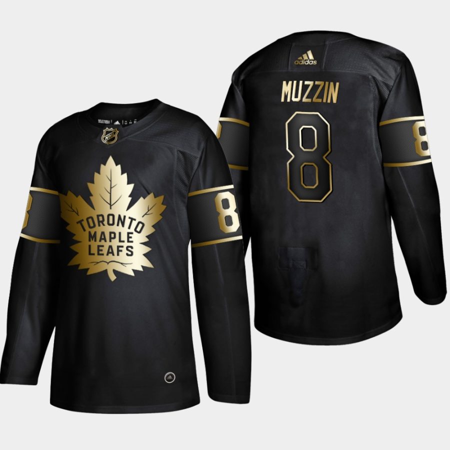 jake muzzin maple leafs black 2019 nhl golden edition authentic jersey