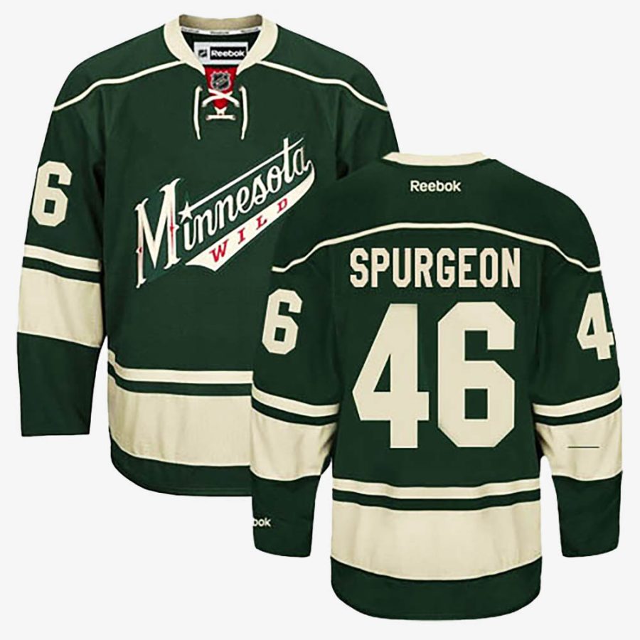 jared spurgeon green jersey