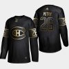 jeff petry canadiens black 2019 nhl golden edition authentic jersey