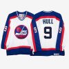 jets bobby hull throwback white jersey