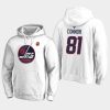 jets kyle connor white 2019 heritage classic pullover hoodie