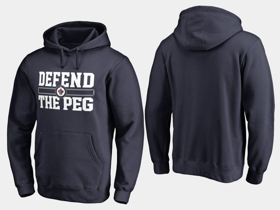 jets navy hometown collection defend hoodie