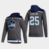 jets paul stastny gray 2021 reverse retro authentic pullover hoodie