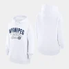 jets women white filigree logo pullover g iii 4her by carl banks hoodie