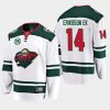 joel eriksson ek wild white 2019 away bn player jersey