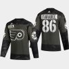 joel farabee flyers camo 2021 military appreciation night jersey