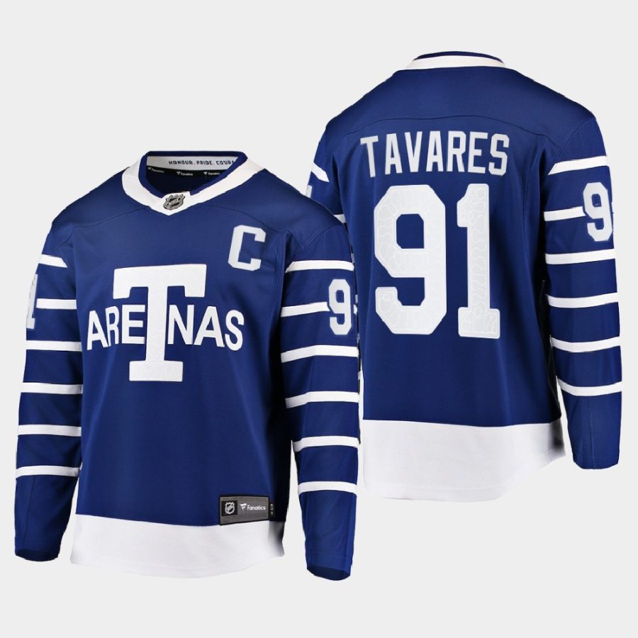 john tavares toronto arenas blue team classics heritage jersey