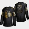 jonathan toews blackhawks black 2019 nhl golden edition authentic jersey