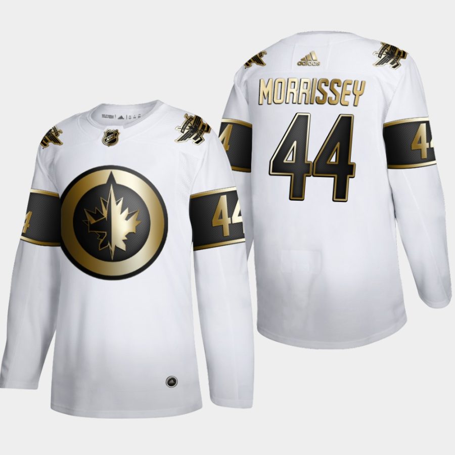 josh morrissey jets white nhl golden edition authentic jersey