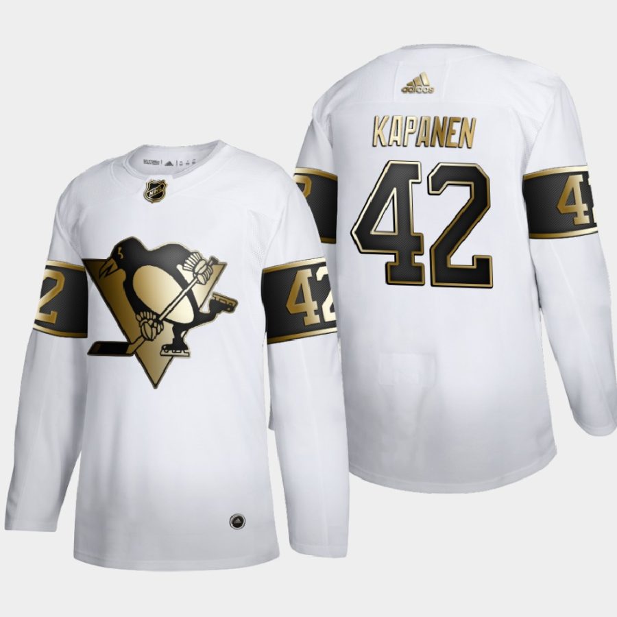 kasperi kapanen penguins white nhl golden edition authentic jersey