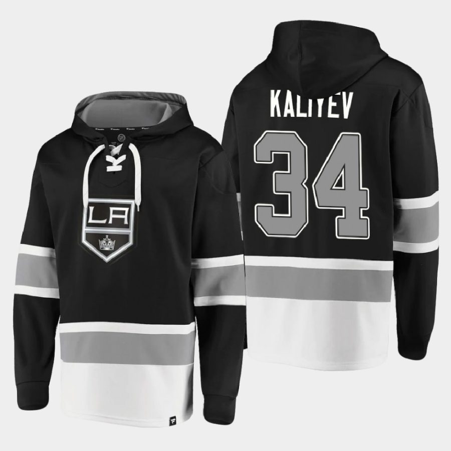 kings arthur kaliyev black dasher player lace up hoodie