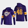 kings blake lizotte purple 2021 reverse retro authentic pullover hoodie